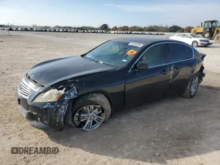 2012 Infiniti G25 Journey with VIN JN1DV6AP6CM810511, listed as a Copart auction lot 84453084 with Not Provided miles and Salvage Title. Bid and sale history available at DreamBid. Image 1.