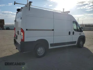 2017 Ram ProMaster Cargo with VIN 3C6TRVBG6HE527593, listed as a Copart auction lot 43242105 with 195,086 mi miles and Salvage Title. Bid and sale history available at carsss.com. Image 3.