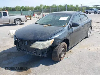 2013 Toyota Camry L with VIN 4T1BF1FK7DU692807, listed as a IAAI auction lot 42013200 with 1 mi miles. Bid and sale history available at carsss.com. Image 2.