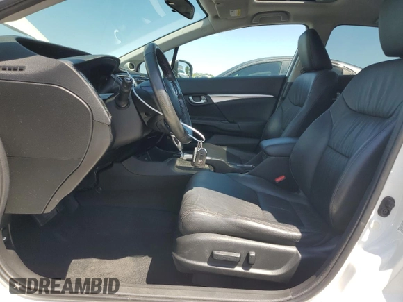 2015 Honda Civic EX-L with VIN 19XFB2F97FE258294, listed as a Copart auction lot 54789935 with 65,871 mi miles and Salvage Title. Bid and sale history available at carsss.com. Image 7.