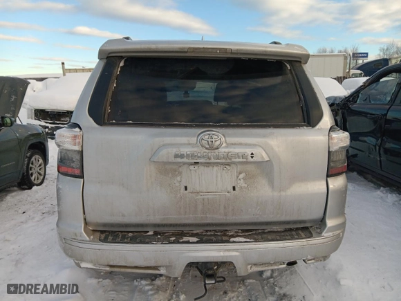 2023 Toyota 4Runner TRD Sport with VIN JTESU5JR9P6149193, listed as a Copart auction lot 44980325 with 36,158 mi miles and Salvage Title. Bid and sale history available at carsss.com. Image 6.