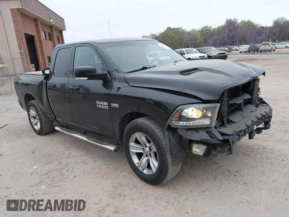 2013 Ram 1500 Sport with VIN 1C6RR7HT5DS620008, listed as a IAAI auction lot 41909202 with 180,389 mi miles and . Bid and sale history available at DreamBid. Image 1.
