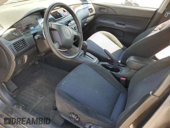 2002 Mitsubishi Lancer LS with VIN JA3AJ36E32U030366, listed as a Copart auction lot 68933044 with 0 mi miles and Salvage Title. Bid and sale history available at carsss.com. Image 8.