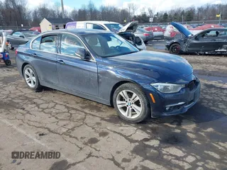 2017 BMW 3 Series 330i xDrive with VIN WBA8D9C39HA004326, listed as a IAAI auction lot 41412616 with 122,229 mi miles and . Bid and sale history available at DreamBid. Image 1.