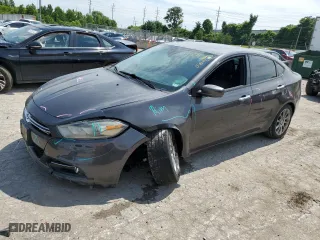 2014 Dodge Dart Limited with VIN 1C3CDFCB5ED859915, listed as a Copart auction lot 55154504 with 91,389 mi miles and Salvage Title. Bid and sale history available at carsss.com. Image 1.