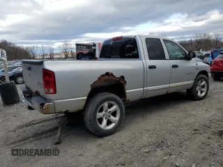 2006 Dodge 1500 SLT with VIN 1D7HU18276J139845, listed as a Copart auction lot 53490135 with 153,214 mi miles and Salvage Title. Bid and sale history available at carsss.com. Image 3.