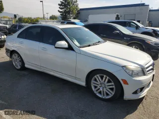 2009 Mercedes-Benz C-Class 3.0L Sport with VIN WDDGF54X09R080335, listed as a Copart auction lot 51882225 with 172,673 mi miles and Salvage Title. Bid and sale history available at carsss.com. Image 4.