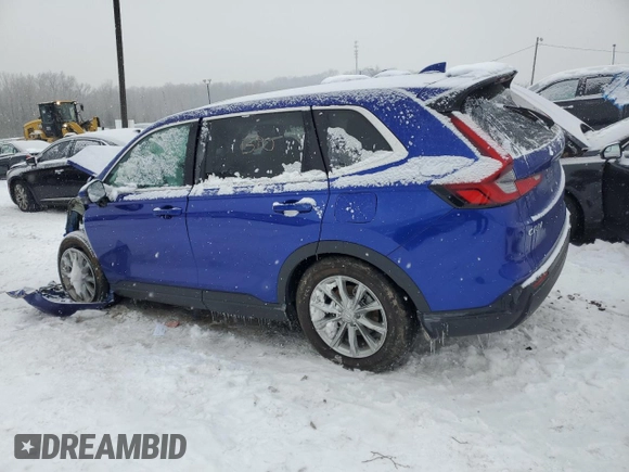 2024 Honda CR-V EX-L with VIN 5J6RS4H7XRL011278, listed as a Copart auction lot 87604255 with 0 mi miles and Salvage Title. Bid and sale history available at carsss.com. Image 2.