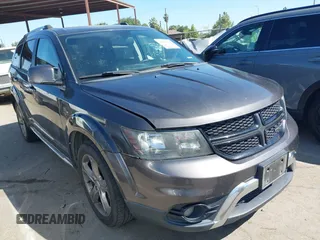2017 Dodge Journey Crossroad Plus with VIN 3C4PDDGG3HT560915, listed as a IAAI auction lot 42483896 with 130,588 mi miles and . Bid and sale history available at DreamBid. Image 1.