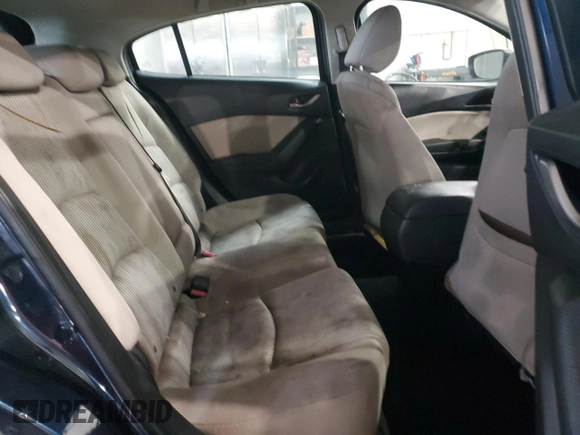 2014 Mazda 3 i Touring with VIN 3MZBM1L75EM116405, listed as a Copart auction lot 44862695 with 109,402 mi miles and Salvage title. Bid and sale history available at DreamBid. Image 11.