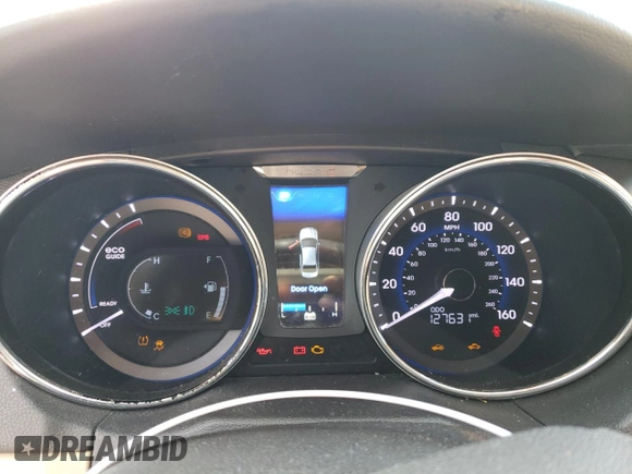 2015 Hyundai Sonata Hybrid Limited with VIN KMHEC4A43FA108407, listed as a Copart auction lot 40350143 with 127,631 mi miles. Bid and sale history available at carsss.com. Image 9.