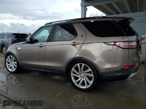 2017 Land Rover Discovery HSE Luxury with VIN SALRHBBV7HA032639, listed as a Copart auction lot 56490415 with 89,257 mi miles and Clean Title. Bid and sale history available at DreamBid. Image 2.