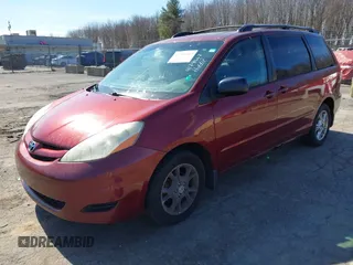 2006 Toyota Sienna LE with VIN 5TDBA23C46S060554, listed as a IAAI auction lot 41791667 with 286,359 mi miles. Bid and sale history available at carsss.com. Image 2.