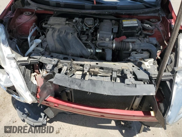 2016 Nissan Versa S with VIN 3N1CN7AP7GL842160, listed as a Copart auction lot 61683295 with 60,600 mi miles and Salvage title. Bid and sale history available at DreamBid. Image 11.