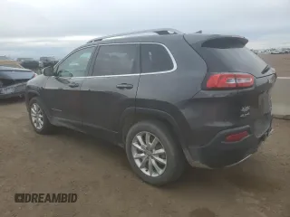 2017 Jeep Cherokee Limited with VIN 1C4PJMDS3HW594350, listed as a Copart auction lot 55573085 with 115,796 mi miles and Salvage title. Bid and sale history available at DreamBid. Image 2.