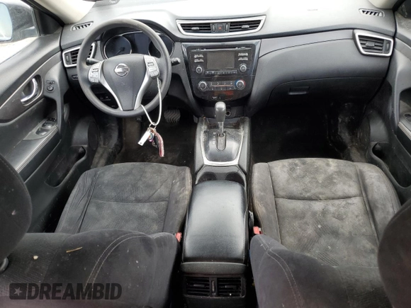 2016 Nissan Rogue S with VIN JN8AT2MV5GW151523, listed as a Copart auction lot 46334555 with 144,065 mi miles and Salvage Title. Bid and sale history available at carsss.com. Image 8.