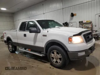 2004 Ford F-150 XLT with VIN 1FTPX14514NC27874, listed as a Copart auction lot 47666135 with 157,075 mi miles and Clean Title. Bid and sale history available at carsss.com. Image 4.