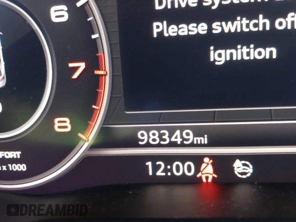 2018 Audi Q5 Premium with VIN WA1ANAFY8J2084416, listed as a IAAI auction lot 41661460 with 98,349 mi miles and . Bid and sale history available at DreamBid. Image 15.