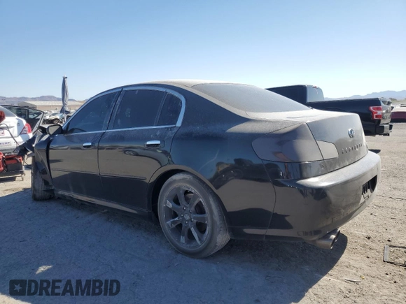 2005 Infiniti G35 z VIN JNKCV51E25M204500, wystawiony jako Copart lot #54268805 z przebiegiem Nie podano mil oraz Szkoda całkowita • Salvage title. Historia ofert i sprzedaży dostępna na DreamBid. Obrazek 2.