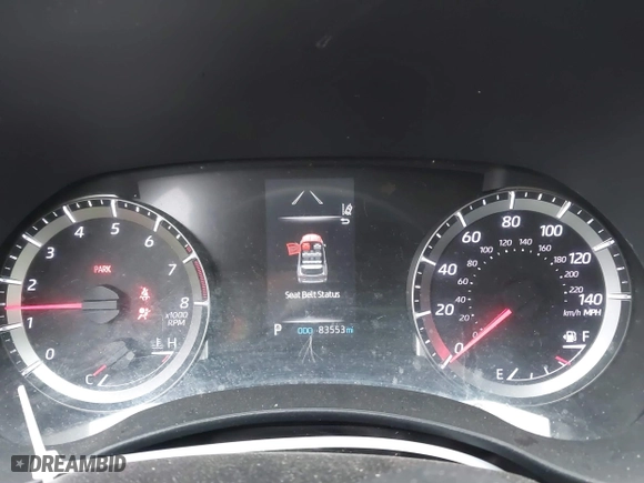 2021 Toyota Highlander L with VIN 5TDBZRBH5MS553042, listed as a IAAI auction lot 41611610 with 83,553 mi miles. Bid and sale history available at carsss.com. Image 7.