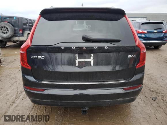 2023 Volvo XC90 with VIN YV4062PK2P1966224, listed as a Copart auction lot 81460634 with 27,648 mi miles and Clean Title. Bid and sale history available at DreamBid. Image 6.