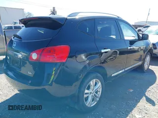 2013 Nissan Rogue S with VIN JN8AS5MT0DW529200, listed as a IAAI auction lot 41852722 with Not Provided miles. Bid and sale history available at carsss.com. Image 4.
