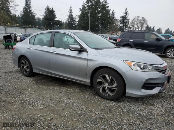 2017 Honda Accord Sedan LX with VIN 1HGCR2F38HA003901, listed as a Copart auction lot 50469765 with 70,351 mi miles and Salvage Title. Bid and sale history available at carsss.com. Image 4.