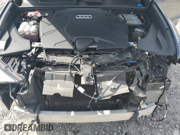 2021 Audi Q8 Prestige with VIN WA1FVAF16MD039587, listed as a Copart auction lot 56030345 with 66,976 mi miles and Salvage title. Bid and sale history available at DreamBid. Image 12.