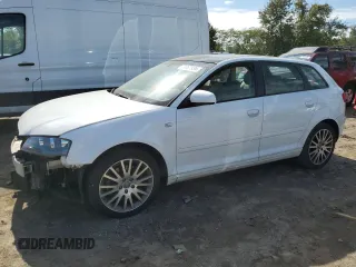 2008 Audi A3 with VIN WAUNF78PX8A115299, listed as a Copart auction lot 71067934 with 117,187 mi miles and Salvage Title. Bid and sale history available at carsss.com. Image 1.