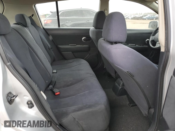 2009 Nissan Versa S with VIN 3N1BC13E79L465505, listed as a Copart auction lot 52097865 with 90,774 mi miles and Salvage Title. Bid and sale history available at DreamBid. Image 10.