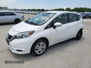 2017 Nissan Note SL with VIN 3N1CE2CP0HL367470, listed as a Copart auction lot 58926575 with 129,480 mi miles and Salvage title. Bid and sale history available at DreamBid. Image 1.