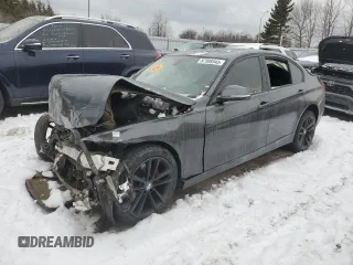 2016 BMW 3 Series 320i xDrive with VIN WBA8E5G50GNU20810, listed as a Copart auction lot 87588945 with 0 mi miles and Salvage Title. Bid and sale history available at carsss.com. Image 1.