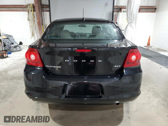 2012 Dodge Avenger SXT with VIN 1C3CDZCB2CN219430, listed as a Copart auction lot 53958865 with 99,106 mi miles and Salvage Title. Bid and sale history available at DreamBid. Image 6.