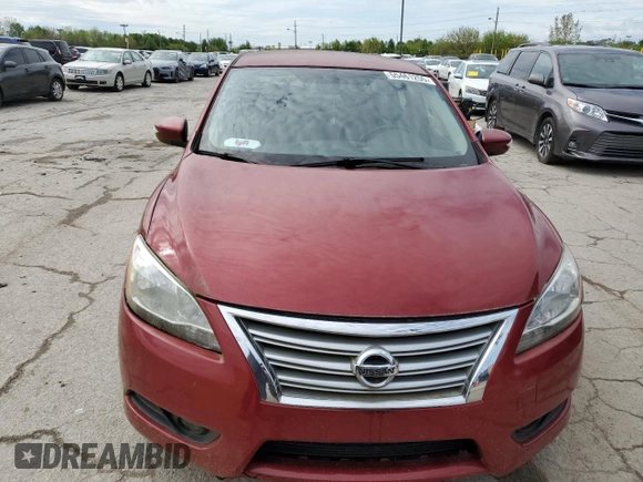 2013 Nissan Sentra SR with VIN 3N1AB7AP5DL659674, listed as a Copart auction lot 55461255 with Not Provided miles and Clean Title. Bid and sale history available at DreamBid. Image 5.