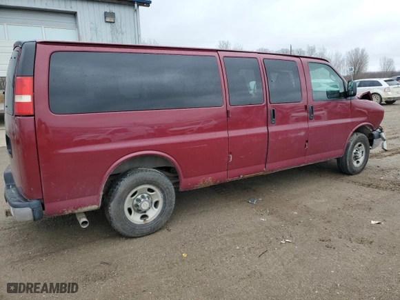 2008 Chevrolet Express Passenger with VIN 1GAHG39K881171503, listed as a Copart auction lot 81587494 with 0 mi miles and Clean Title. Bid and sale history available at carsss.com. Image 3.