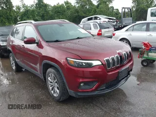 2019 Jeep Cherokee Altitude with VIN 1C4PJMLB7KD118123, listed as a IAAI auction lot 42247984 with 92,816 mi miles and . Bid and sale history available at DreamBid. Image 1.