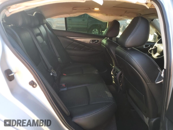 2017 Infiniti Q50 Red Sport 400 with VIN JN1FV7AP8HM850207, listed as a Copart auction lot 54381875 with 67,271 mi miles and Salvage Title. Bid and sale history available at carsss.com. Image 10.