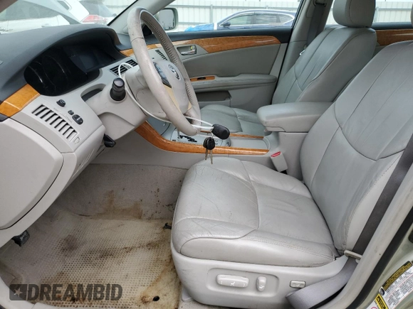 2006 Toyota Avalon XL with VIN 4T1BK36B06U075940, listed as a Copart auction lot 56022995 with 150,609 mi miles and Salvage Title. Bid and sale history available at DreamBid. Image 7.
