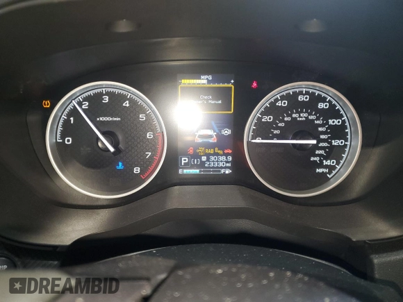 2022 Subaru Forester Limited with VIN JF2SKAPC8NH443466, listed as a Copart auction lot 65988675 with 23,330 mi miles and Salvage title. Bid and sale history available at DreamBid. Image 9.