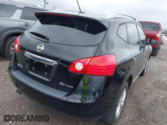 2013 Nissan Rogue S with VIN JN8AS5MV3DW612122, listed as a IAAI auction lot 41972681 with 162,745 mi miles and . Bid and sale history available at DreamBid. Image 4.