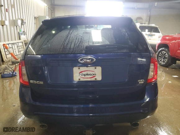 2011 Ford Edge SEL with VIN 2FMDK4JC1BBA22291, listed as a Copart auction lot 49887655 with 112,231 mi miles and Salvage Title. Bid and sale history available at carsss.com. Image 6.