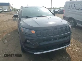 2022 Jeep Compass High Altitude with VIN 3C4NJDCB2NT120903, listed as a Copart auction lot 59476795 with 45,620 mi miles and Salvage title. Bid and sale history available at DreamBid. Image 14.