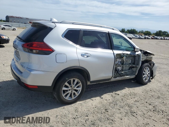 2017 Nissan Rogue SV with VIN 5N1AT2MV2HC853177, listed as a Copart auction lot 59029545 with 117,816 mi miles and Salvage title. Bid and sale history available at DreamBid. Image 3.