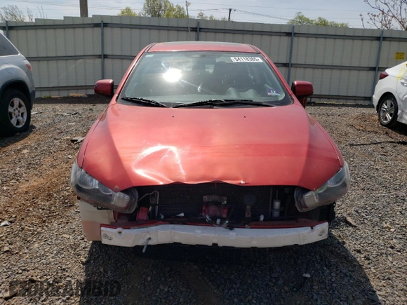 2009 Mitsubishi Lancer with VIN JA3AU86W09U034186, listed as a Copart auction lot 54118385 with 113,346 mi miles and Salvage Title. Bid and sale history available at DreamBid. Image 5.