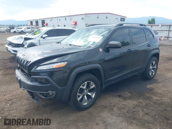 2016 Jeep Cherokee Trailhawk with VIN 1C4PJMBS4GW169267, listed as a IAAI auction lot 42597291 with 79,258 mi miles and . Bid and sale history available at DreamBid. Image 17.