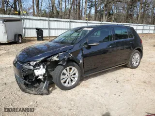 2021 Volkswagen Golf TSI with VIN 3VWW57AU6MM006701, listed as a Copart auction lot 48742185 with 50,114 mi miles and Salvage Title. Bid and sale history available at carsss.com. Image 1.