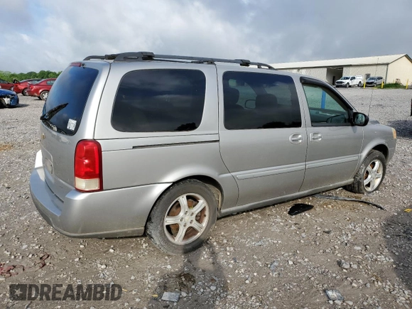 2005 Chevrolet Uplander LS z VIN 1GNDV23L95D178081, wystawiony jako Copart lot #57878195 z przebiegiem 165 456 mil mil oraz Szkoda całkowita • Salvage title. Historia ofert i sprzedaży dostępna na DreamBid. Obrazek 3.