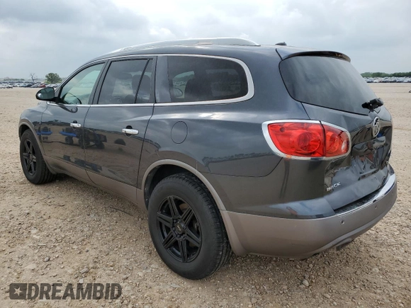 2012 Buick Enclave Leather with VIN 5GAKRCED2CJ257236, listed as a Copart auction lot 55344435 with 214,130 mi miles and Salvage Title. Bid and sale history available at carsss.com. Image 2.