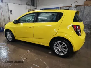 2016 Chevrolet Sonic LT with VIN 1G1JC6SB3G4108587, listed as a Copart auction lot 45042355 with 104,899 mi miles and Salvage Title. Bid and sale history available at carsss.com. Image 2.