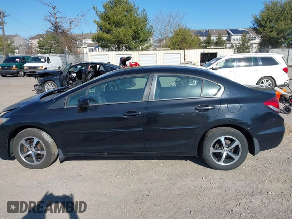 2015 Honda Civic Sedan SE with VIN 19XFB2F77FE217419, listed as a IAAI auction lot 41773049 with 150,891 mi miles. Bid and sale history available at carsss.com. Image 14.